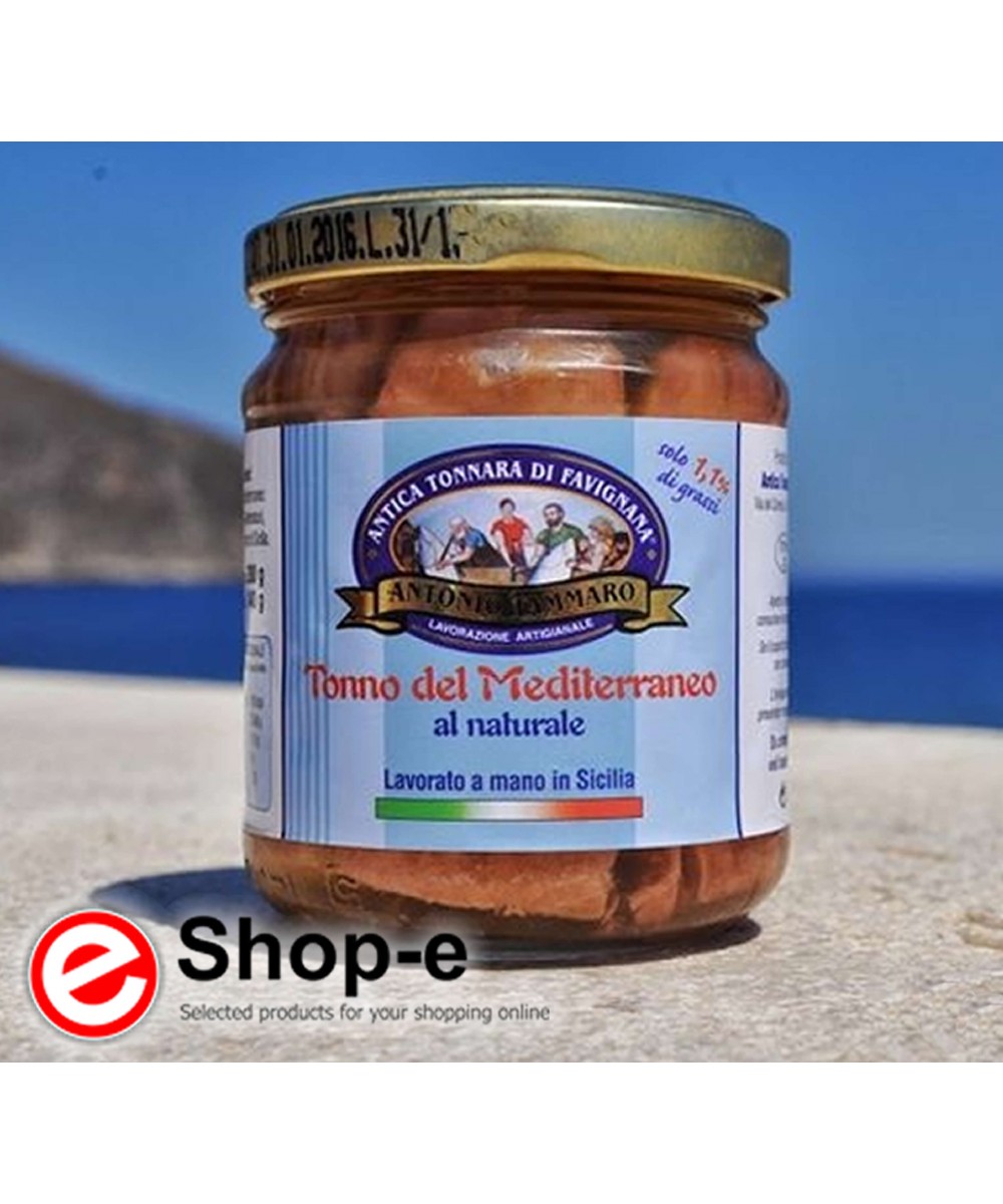 TUNA FILLETS FROM THE MEDITERRANEAN NATURAL