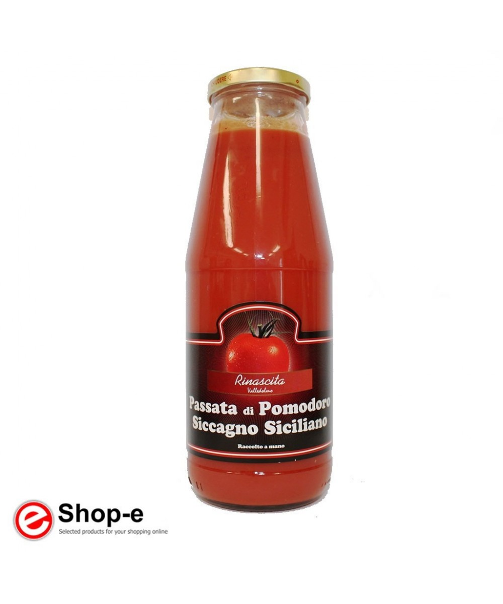 Sicilian Siccagno tomato puree of 680 g