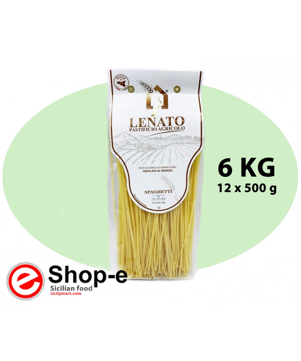6 Kg di Spaghetti di grano duro siciliano