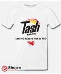 TASH Weißes Original T-Shirt im Astanchiama-Stil
