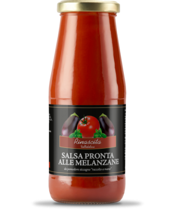 Gebrauchsfertige Siccagno-Tomaten-Auberginen-Sauce