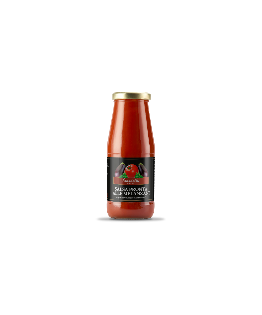 Sauce tomate aubergine Siccagno prête à l'emploi