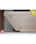 Large sideboard in solid beech