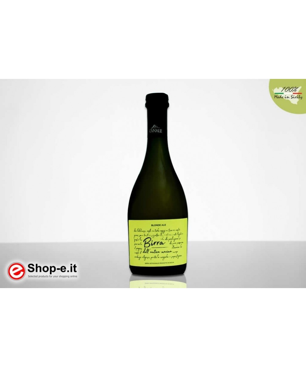 SCATOLA 12 BOTTIGLIE 330 ML. BLONDE ALE - Birra artigianale siciliana