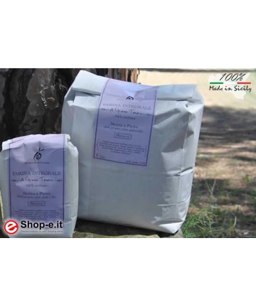 5 kg de farine complète de blé dur sicilienne Perciasacchi