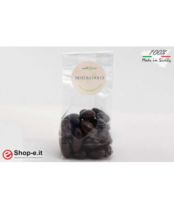 Almonds covered with 100g dark chocolate