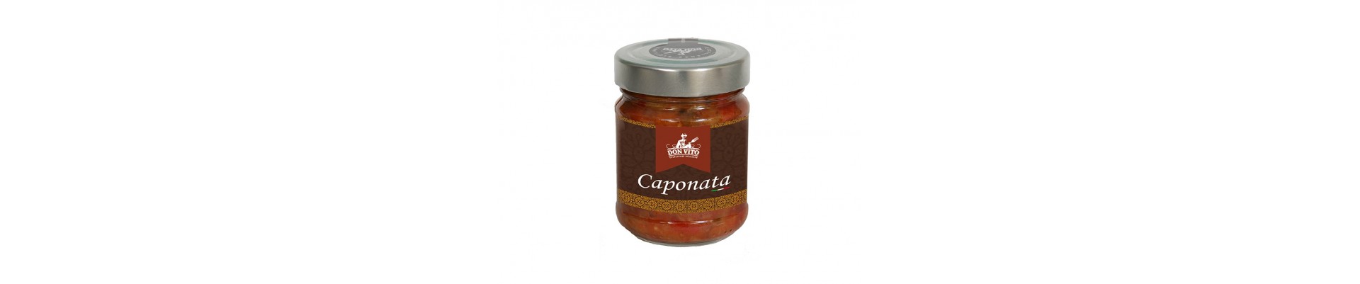 Vente en ligne de Caponata et pesto produits et conditionnés en Sicile