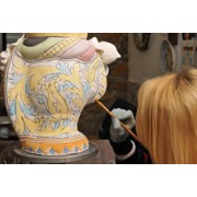 handbemalte Caltagiron-Keramik